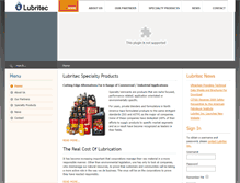 Tablet Screenshot of lubritecinc.ca
